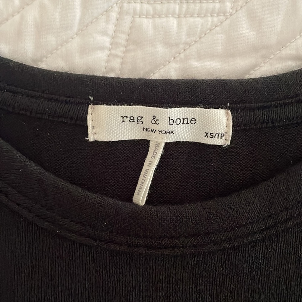 rag and bone long sleeve tee - Picture 3 of 5